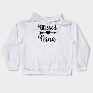 Blessed Nana Kids Hoodie